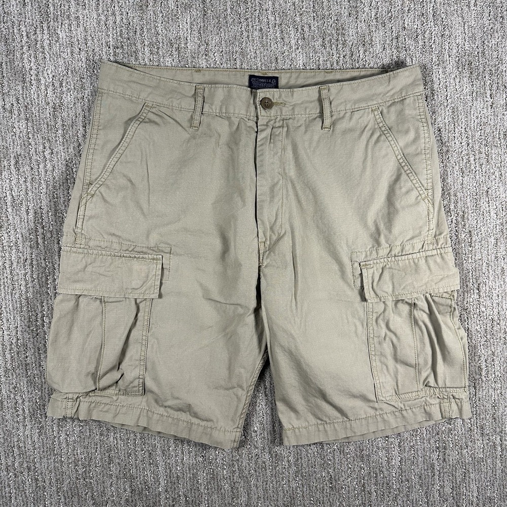 Levis MENS SZ 36 Shorts Tan Cargo Pockets Outdoors Utility Ripstop Hiking